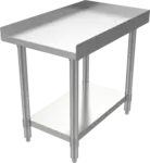 American Tables & Seating , MET-ES-3018, Equipment Stand, Adjustable Bullet Feet