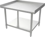 American Tables & Seating , MET-ES-3036, Equipment Stand, Adjustable Bullet Feet