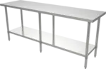 American Tables & Seating , MET-WT-2484, Work Tables, 84" W