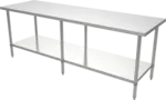 American Tables & Seating , MET-WTH-3096, Work Tables, 96" W
