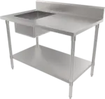 American Tables & Seating , MET-WTPS-3048R, Work Tables, 48" W