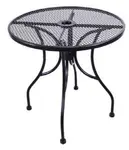 American Tables & Seating OMT-30, Wire Mesh top standard height outdoor table -