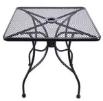 American Tables & Seating OMT-3636, Wire Mesh top standard height outdoor table -