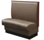 American Tables & Seating , QAS-42-EC-W, Quick Ship Booth w/ Two End Caps