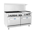 Atosa USA AGR-6B24GR, 60" Combination Gas Ranges