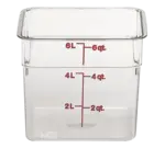 Cambro 6SFSCW135, Food/Beverage Storage Container