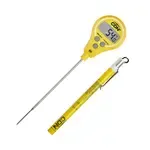 CDN Measurement Tools DTL572-Y, Thermometer, Digital Lollipop Waterproof Thin Tip 40 - 572F Anti-Microbial - Haccp Yellow