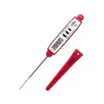 CDN Measurement Tools DTT450-R, Thermometer, Digital Pocket Thin Tip 40 - 450F Anti-Microbial - Haccp Red