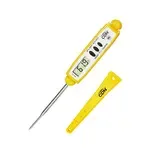CDN Measurement Tools DTT450, Thermometer, Digital Pocket Thin Tip 40 - 450F Anti-Microbial - Haccp Yellow
