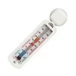 CDN Measurement Tools EFG120, Thermometer, Refrigerator/Freezer -40 - 120F W/ Temp Zones & Hang/Suction