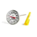 CDN Measurement Tools IRXL220, Thermometer, Cooking Large Dial 0 - 220F 1-3/4-In Dial 5-In Stem Anti-Microbial