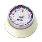 CDN Measurement Tools , MT4-W, Timer, Mechanical 1 Hour By Min 2-In Face - White