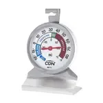 CDN Measurement Tools RFT1, Thermometer, Refrigerator/Freezer -20 - 80F 2-In Dial W/ Temp Zones & Stand Or Hang