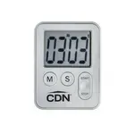 CDN Measurement Tools , TM28-S, Timer, Mini 100 Minutes By Min/Sec - Silver
