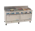 Comstock-Castle 2F330-18-1.5RB, Range, 72", 6 Burners, 18" Griddle, 18" Charbroiler