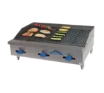 Comstock-Castle , 3236RB, Charbroiler, Gas, Countertop