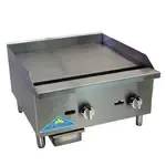 Comstock-Castle CCEGG24, Griddle, Gas, Countertop