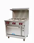 Comstock-Castle CS-ER36-208, Range, 36" Restaurant, Electric