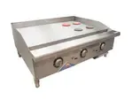 Comstock-Castle , CS-G36-TH, Griddle, Gas, Countertop