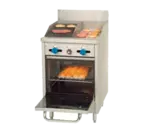 Comstock-Castle F318-12-1RB, Range, 24", 12" Griddle, 12" Charbroiler