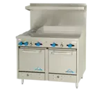 Comstock-Castle , F3218-36, Range, 48", 2 Burners, 36" Griddle