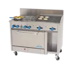 Comstock-Castle F3430-1RB, Range, 48" Restaurant, Gas