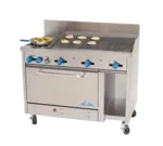 Comstock-Castle F3430-3RB, Range, 48" Restaurant, Gas