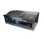 Comstock-Castle FHP48-2RB-24B, Griddle / Charbroiler, Gas, Countertop