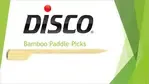 Disco Cellucap , BPP475, Bamboo Picks