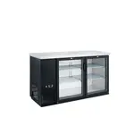 Dukers USA DBB60-H2, Back Bar Cooler, Glass Door