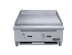 Dukers USA DCGMA24, Griddle With Two Burners, Heavy Duty
