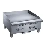 Dukers USA DCGT24, Thermostatic Gas Griddle