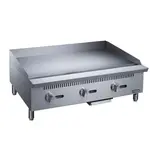 Dukers USA DCGT36, Thermostatic Gas Griddle