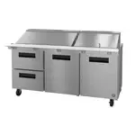 Hoshizaki SR72B-30MD2, Refrigerated Counter, Mega Top Sandwich / Salad Unit