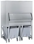 ITV Ice Makers SCD 1800, Ice Storage Bin with double cart