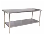 Klingers Trading AST2448, Work Table, 40" - 48", Stainless Steel Top