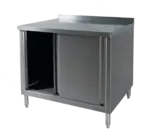 Klingers Trading BCB3072, Work Table, Cabinet Base Sliding Doors