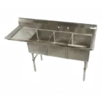 Klingers Trading ECS3DL, Sink, (3) Three Compartment