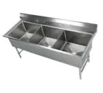 Klingers Trading EIT3, Sink, (3) Three Compartment