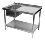 Klingers Trading STB3060BL, Work Table, with Prep Sink(s)