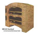 Marsal Ovens MB60 DOUBLE, Pizza Oven, Deck-Type, Gas