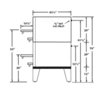 Marsal Ovens SD1060 STACKED, Pizza Oven, Deck-Type, Gas