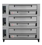 Marsal Ovens SD660 TRIPLE, Pizza Oven, Deck-Type, Gas
