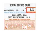 Penn Scale LST-8030, Stickers (Labels)