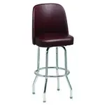 Royal Industries ROY 7721 BRN, Bar Stool, Swivel, Indoor
