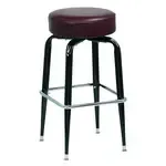 Royal Industries ROY 7723 BRN, Bar Stool, Swivel, Indoor