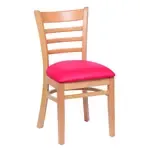 Royal Industries ROY 8001 N RED, Chair, Side, Indoor