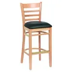 Royal Industries ROY 8002 N BLK, Bar Stool, Indoor