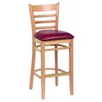 Royal Industries ROY 8002 N CRM, Bar Stool, Indoor