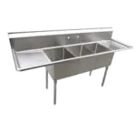 Serv-Ware E3CWP18182-24, Sink, (3) Three Compartment